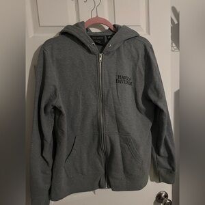 ✨SOLD✨Harley-Davidson Charcoal Hoodie
